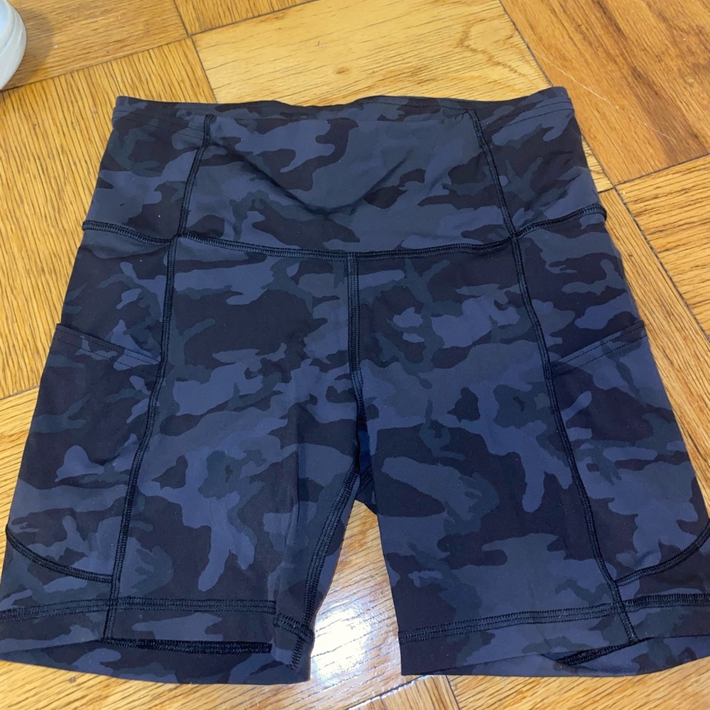 Lululemon fast and free 6’ biker shorts